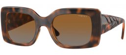 Gafas de Sol - Vogue eyewear - VO5481S - 2386T5  DARK HAVANA // BROWN GRADIENT GREY POLARIZED