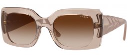 Gafas de Sol - Vogue eyewear - VO5481S - 299013  TRANSPARENT CANDY // BROWN GRADIENT