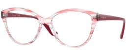 Monturas - Vogue eyewear - VO5489 - 3059  TOP TEXTURE TRANSPARENT RED