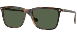 Lunettes de soleil - Vogue eyewear - VO5493S - 27189A  DARK HAVANA // DARK GREEN POLARIZED
