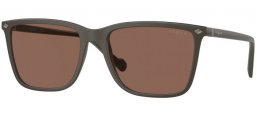 Sunglasses - Vogue eyewear - VO5493S - 305773  MATTE MILITARY GREEN // DARK BROWN