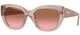 Gafas de Sol - Vogue eyewear - VO5567S - 299014  TRANSPARENT CANDY // PINK GRADIENT BROWN
