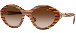 Gafas de Sol - Vogue eyewear - VO5576SB - 150813  STRIPED DARK HAVANA // DARK BROWN GRADIENT