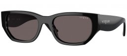 Gafas de Sol - Vogue eyewear - VO5586S - W44/87 BLACK // BLACK SMOKE