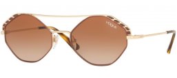 Gafas de Sol - Vogue eyewear - VO4134S - 502113 PALE GOLD BROWN // BROWN GRADIENT