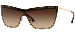 Gafas de Sol - Vogue eyewear - VO4149S - 280/13 DARK HAVANA GOLD // BROWN GRADIENT