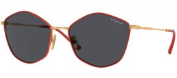 Gafas de Sol - Vogue eyewear - VO4282S - 280/87 RED GOLD // DARK GREY