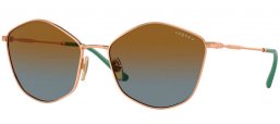 Gafas de Sol - Vogue eyewear - VO4282S - 51521F ROSE GOLD // BROWN GRADIENT BLUE POLARIZED