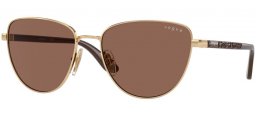 Gafas de Sol - Vogue eyewear - VO4286S - 848/73  PALE GOLD // DARK BROWN