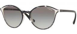 Gafas de Sol - Vogue eyewear - VO5255S - 269411 TOP BLACK TEXTURE WHITE // GREY GRADIENT