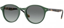 Lunettes de soleil - Vogue eyewear - VO5327S - 309211  DUSTY GREEN // GREY GRADIENT