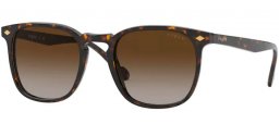 Lunettes de soleil - Vogue eyewear - VO5328S - W65613 DARK HAVANA // BROWN GRADIENT