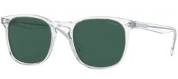 Lunettes de soleil - Vogue eyewear - VO5328S - W74571 TRANSPARENT // DARK GREEN