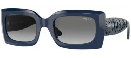 Sunglasses - Vogue eyewear - VO5526S - 309511  OPAL BLUE // GREY GRADIENT