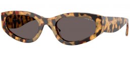 Sunglasses - Vogue eyewear - VO5585S - 260587  YELLOW TORTOISE // GREY