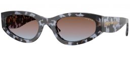 Sunglasses - Vogue eyewear - VO5585S - 314748  BLUE TORTOISE // PINK GRADIENT BLUE