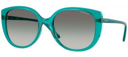 Sunglasses - Vogue eyewear - VO5623S - 319111  TRANSPARENT PETROLEUM // GREY GRADIENT