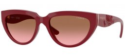 Gafas de Sol - Vogue eyewear - VO5629S - 304814  BURGUNDY // BROWN GRADIENT PINK