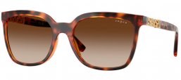 Lunettes de soleil - Vogue eyewear - VO5633SB - W65613  HAVANA // BROWN GRADIENT