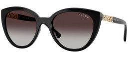 Gafas de Sol - Vogue eyewear - VO5634SB - W44/8G  BLACK // GREY GRADIENT