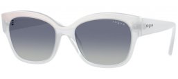 Gafas de Sol - Vogue eyewear - VO5638SU - 32204L  TOP WHITE // BLUE GRADIENT GREY