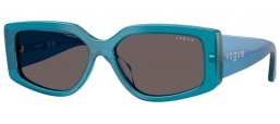 Gafas de Sol - Vogue eyewear - VO5642SU - 323787  TRANSPARENT PEARL BLUE // GREY
