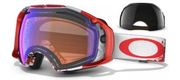 Masque de ski - Masques Oakley - AIRBRAKE OO7037 - 59-221 SETH RISK TAKER BLUE IRIDIUM + PERSIMMON