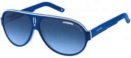 Sunglasses - Carrera - CARRERA 25 - WYV (Y5) BLUE WHITE BLACK // BLUE GRADIENT