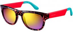 Gafas de Sol - Carrera - CARRERA 5006 - 1UH (E2) PINK CORAL VIOLET// PINK VIOLET GOLD MIRROR