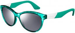 Sunglasses - Carrera - CARRERA 5011/S - 8GU (T4) CAMUFLAGE TEAL IVORY GREEN // BLACK MIRROR