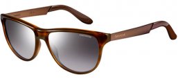 Sunglasses - Carrera - CARRERA 5015/S - 8QC (IC) HAVANA MATTE BROWN // GREY MIRROR GRADIENT SILVER