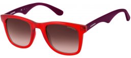 Sunglasses - Carrera - CARRERA 6000/L (LARGE) - 2NZ (D8) TRANSPARENT BURGUNDY // BROWN GRADIENT