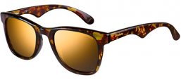 Sunglasses - Carrera - CARRERA 6000L/N - 853 (JO) HAVANA // GREY BRONZE MIRROR