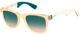 Lunettes de soleil - Carrera - CARRERA 6000/R - D3W (IE) CRYSTAL YELLOW PETROLEUM RUBBER // BLUE BEIGE GRADIENT