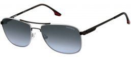 Gafas de Sol - Carrera - CARRERA 65 - KHE (VK) PALLADIUM METAL BLACK // GREY GRADIENT