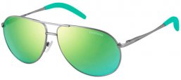 Frames Junior - Carrera Junior - CARRERINO 11 - R81 (Z9) MATTE RUTHENIUM // MULTILAYER GREEN