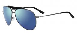 Sunglasses - Emporio Armani - Oferta especial - EA 9807/S - KJ1 (T5) DARK RUTHENIUM // BLUE GREEN MIRROR