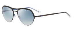 Gafas de Sol - Emporio Armani - Oferta especial - EA 9854/SUPREME - P7V (56) MUD MATTE BLUE // AZURE GRADIENT BLUE MIRROR