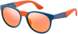 Sunglasses - Marc by Marc Jacobs - MMJ 356/S - 642 (UW) 	 BLUE RUBBER ORANGE // MULTIORANGE FLASH