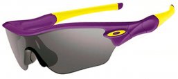 Sunglasses - Oakley - RADAR EDGE OO9184 - 9184-14 ROYALTY PURPLE // BLACK IRIDIUM