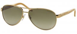 Lunettes de soleil - RALPH Ralph Lauren - RA4004 - 101/13 GOLD CREAM // BROWN GRADIENT