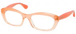 Monturas - Miu Miu - VMU 02MV - QFI1O1 ORANGE GRADIENT GLITTER