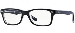 Frames Junior - Ray-Ban® Junior Collection - RY1531 - 3529 TOP BLACK TRANSPARENT