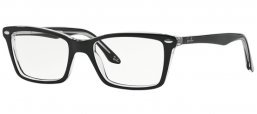 Monturas - Ray-Ban® - RX5241 - 2034 TOP BLACK ON TRANSPARENT