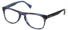 Monturas - Police - V1869 STARRY 2 - M00M SEMI MATTE STRIPED BLUE