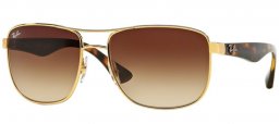 Lunettes de soleil - Ray-Ban® - Ray-Ban® RB3533 - 001/13 GOLD // BROWN GRADIENT