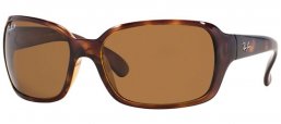 Sunglasses - Ray-Ban® - Ray-Ban® RB4068 - 642/57 HAVANA // CRYSTAL BROWN POLARIZED