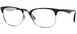 Monturas - Ray-Ban® - RX6346 - 2861 TOP BLACK ON SILVER