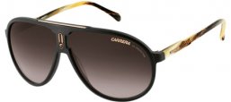 Sunglasses - Carrera - CHAMPION/AC - XPN (IF) BLACK GREEN HORN // BROWN GRADIENT AZURE