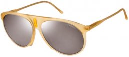 Lunettes de soleil - Carrera - CARRERA 29 - 3DP (SS) CRYSTAL YELLOW // GREY MIRROR SILVER